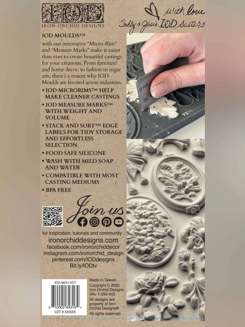 IOD Holiday MOULD